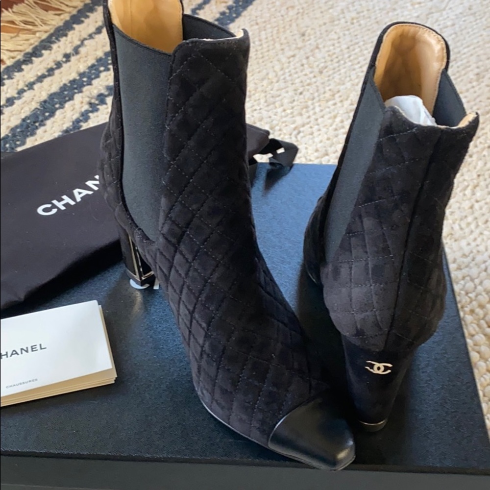 Chanel Black Booties - Picture 5 of 5